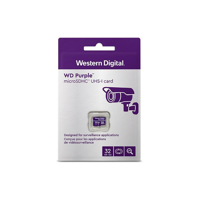 32GB Western Digital (WD) memory card for CCTV