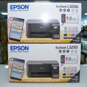 Epson L3250 wireless printer, it allows you to print wirelessly, scan and copy