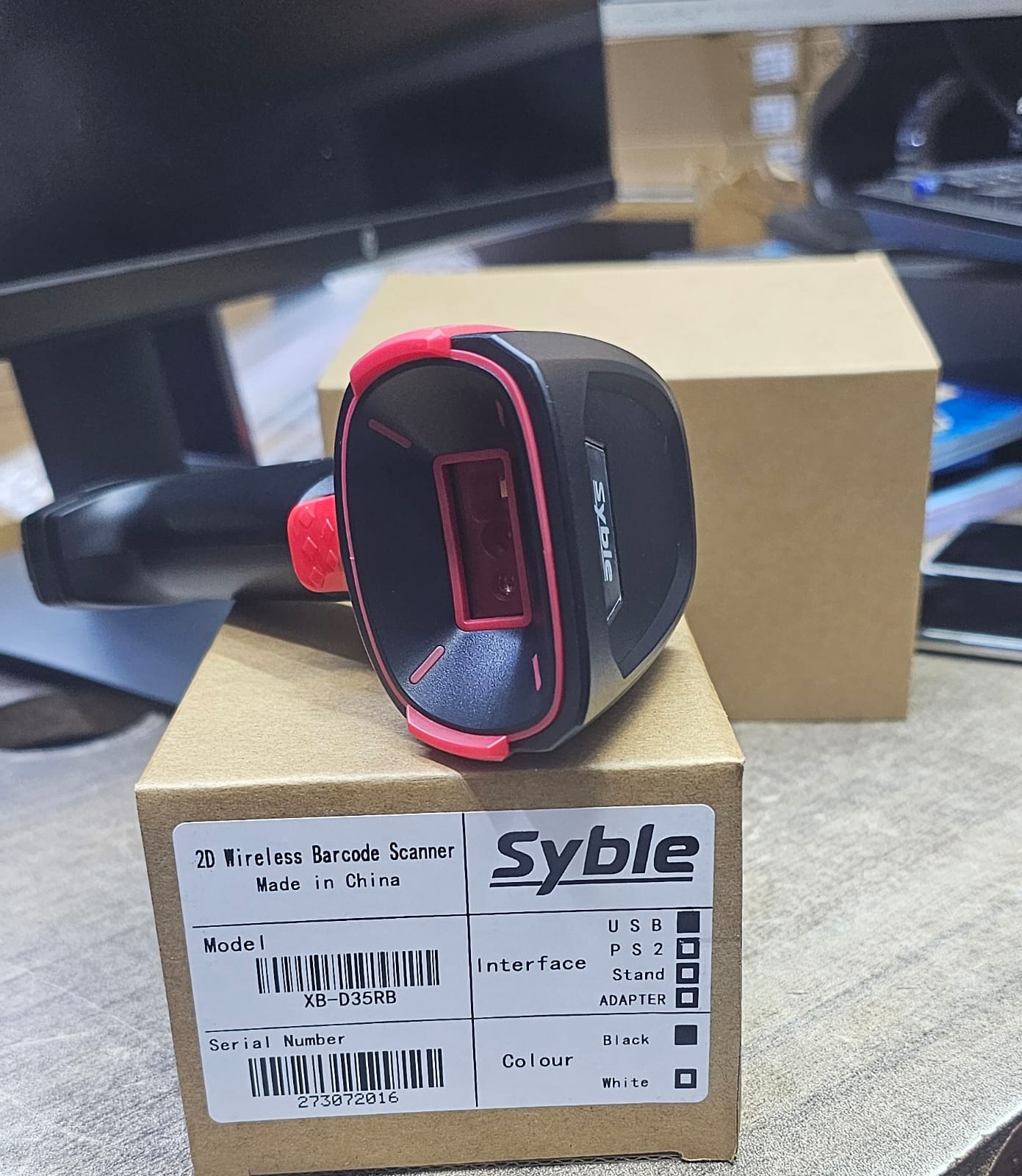SYBLE, 2D WIRELESS HANDHELD SCANNER