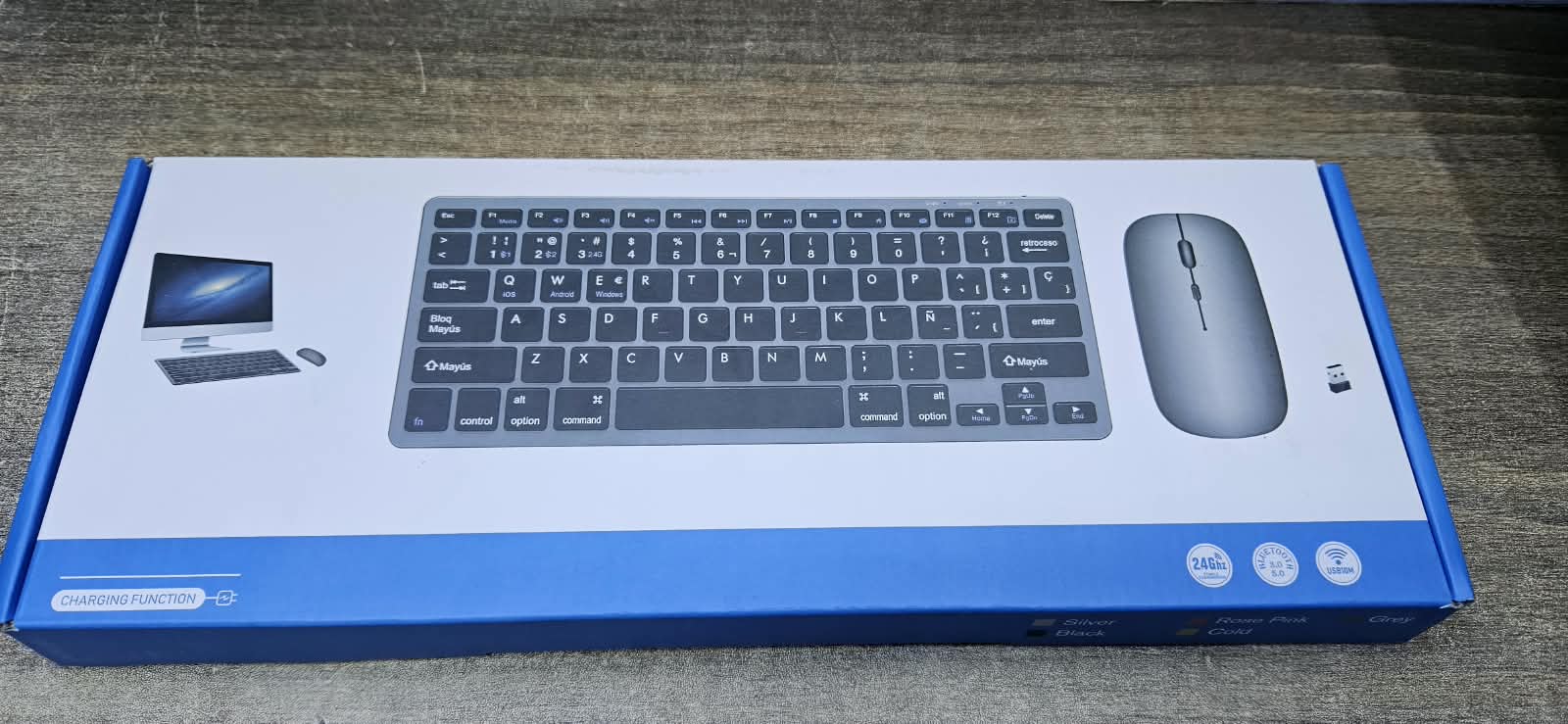 BLUETOOTH WIRELESS SET(KEYBOARD&MOUSE)